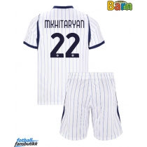 Inter Milan Henrikh Mkhitaryan #22 Bortedraktsett Barn 2026-27 Kortermet (+ Korte bukser)